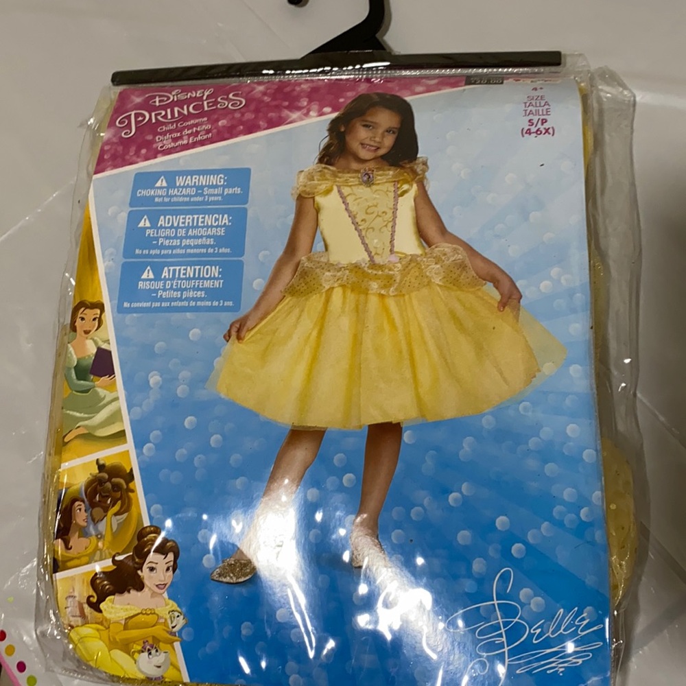 New Disney princess Halloween costume size S 4/6
